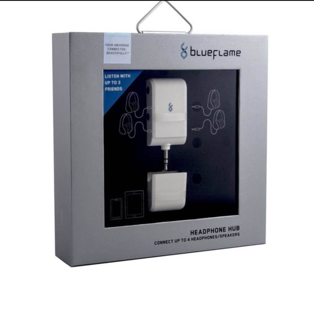 Blueflame 4-Way Headphone Splitter Hub